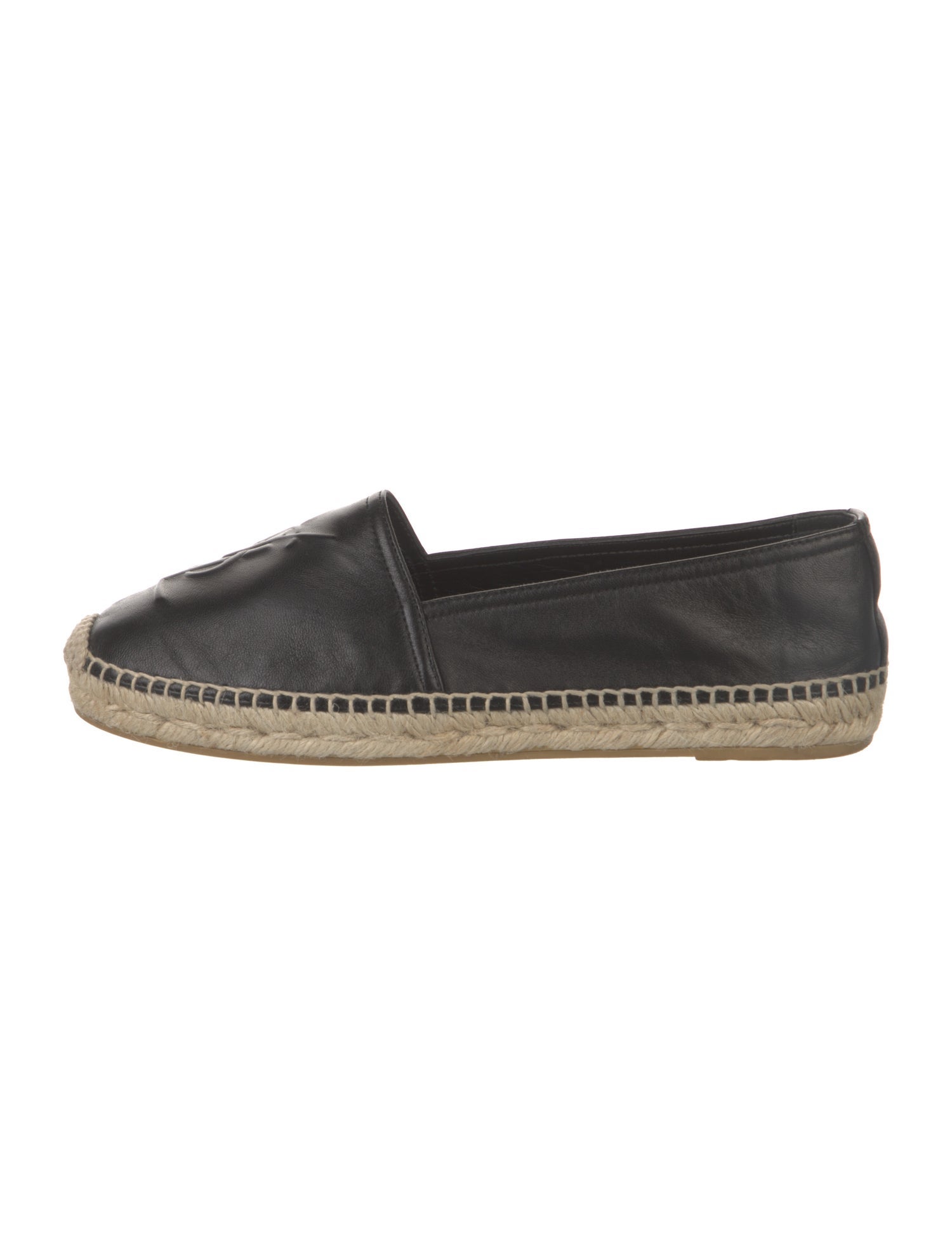 Saint Laurent Leather Espadrilles